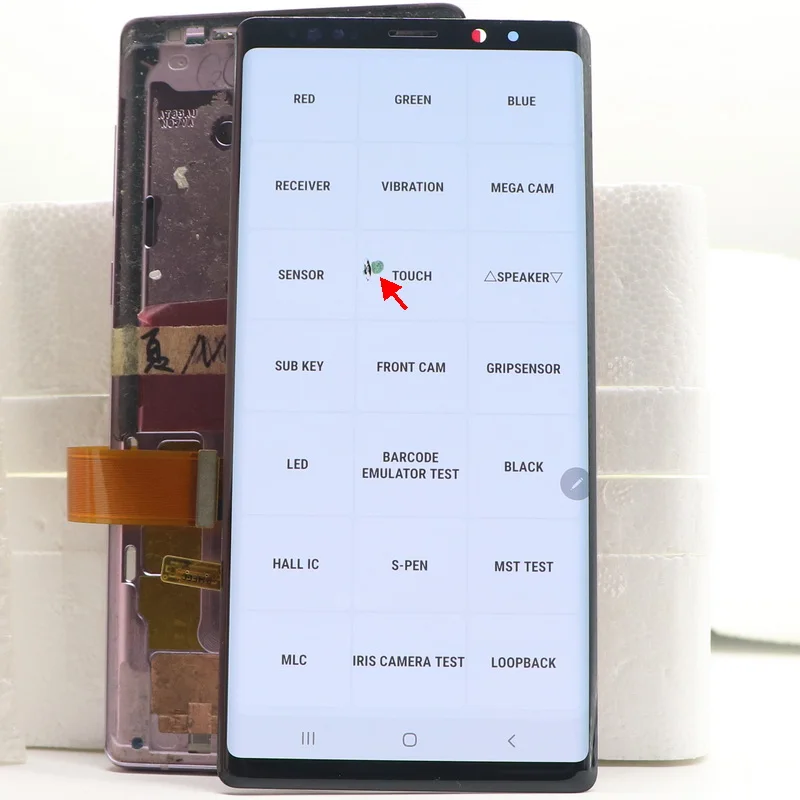 SUPER AMOLED Note9 LCD For SAMSUNG GALAXY Note 9 Lcd Display N9600 SM-N960D SM-N960F LCD Touch Screen Digitizer Assembly