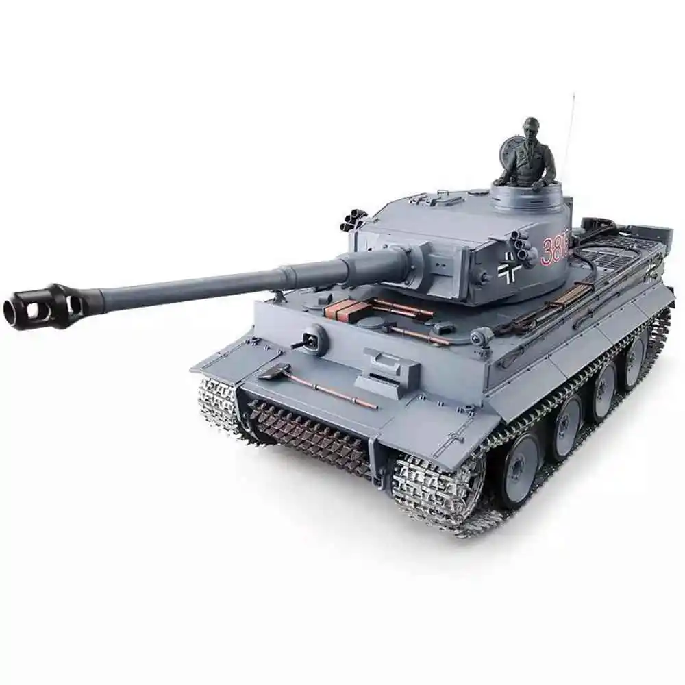 Henglong Radio Control Tank 3818-1 German Tiger I 1:16 RC Heavy Tank with Metal Track and Induced Driving Wheel