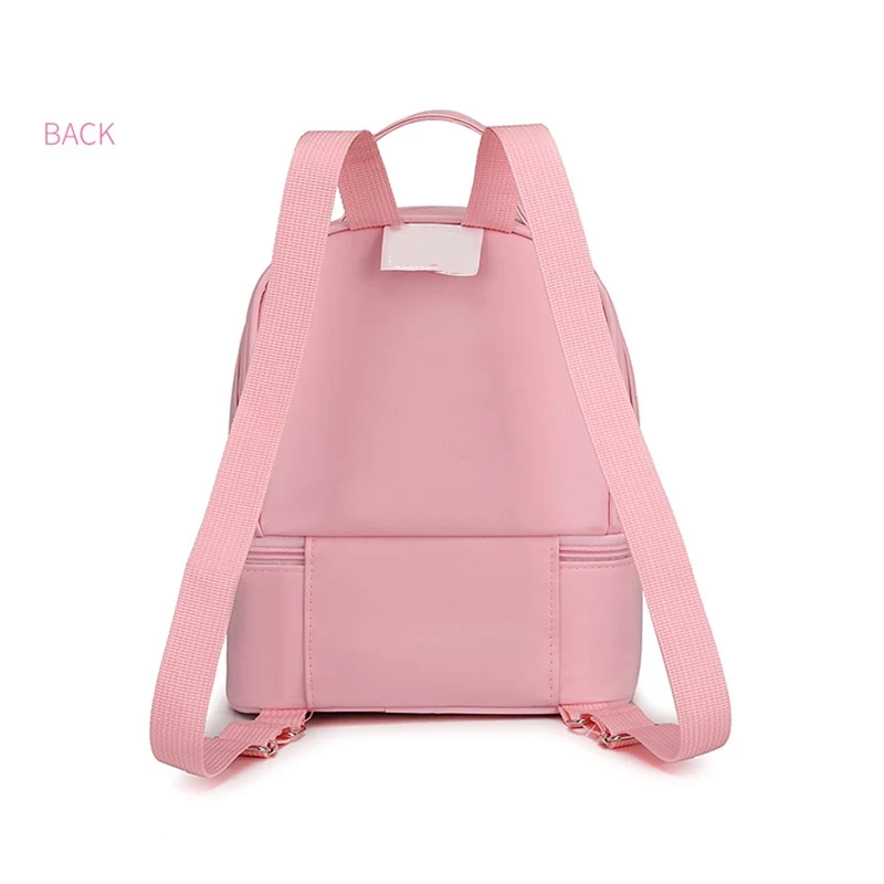 Mochila De chica de Ballet bonita para niñas, bolso escolar de princesa, mochila bordada para baile