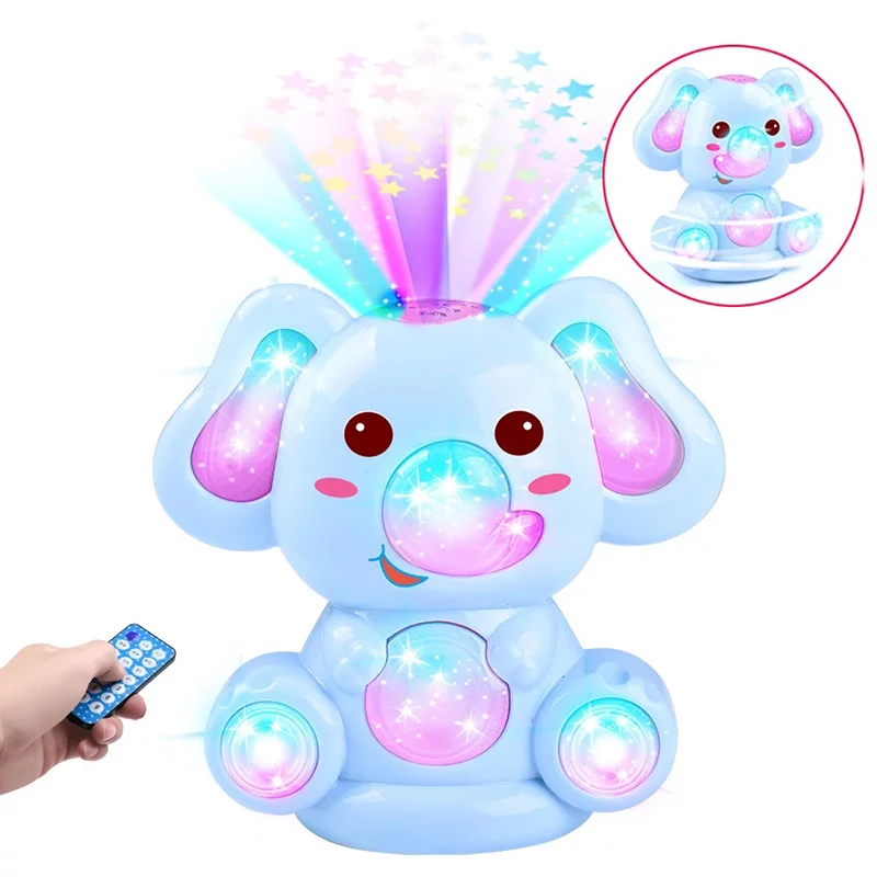 Creative Glowing Sing Dance Baby Toys Doll Educational Story Toys Mobile Elephant Story Children Vocal Toys