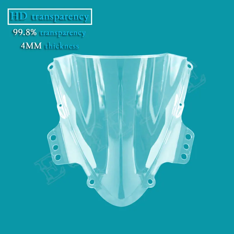 Motorcycle Transparent Windscreen Windshield for Suzuki GSXR1000 GSXR 1000 K5  2005 2006 2005-2006