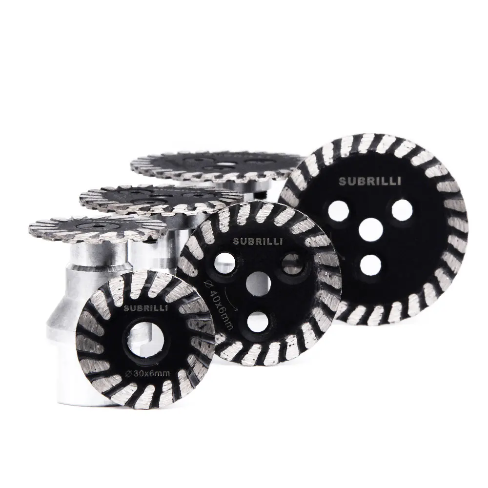 

30/40/50mm Diamond Saw BIade With RemovabIe FIange M14 5/8-11 Engraving Cutting Disc Carving Concrete Granite Sandstone