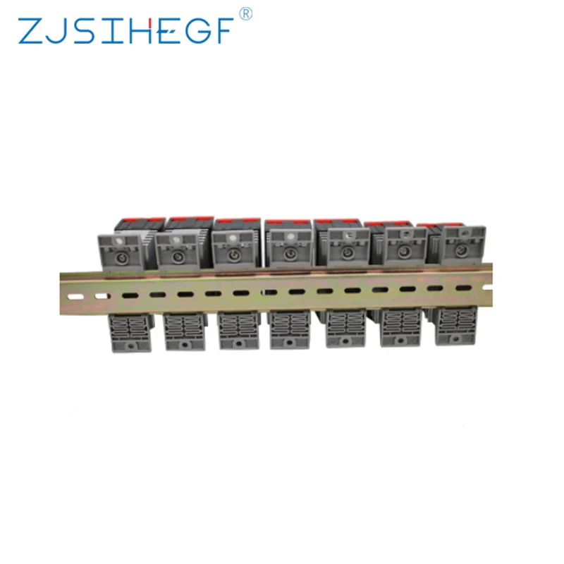 Din Rail Mounted Solid State Relay 80DA With Heat Sink SSR Single Phase 3-32VDC Control 24-480VAC DC-AC