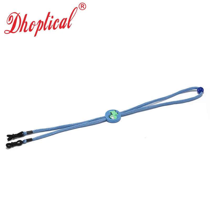 Eyeglasses cord for child avoid glasses slip cartoon button eyewear cord indenpent packing By dhoptical