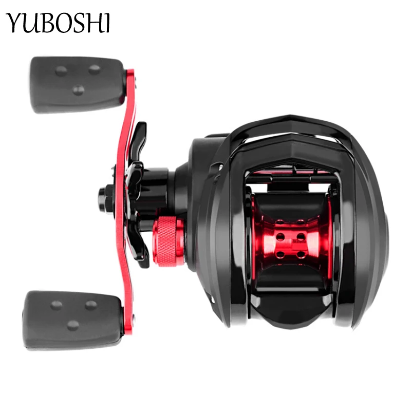 

New Aluminum Alloy Spool Fishing Wheel 7.1:1 High Quality Ultra-light Baitcasting Reel 5+1BB Fishing Coil Fishing Tackle