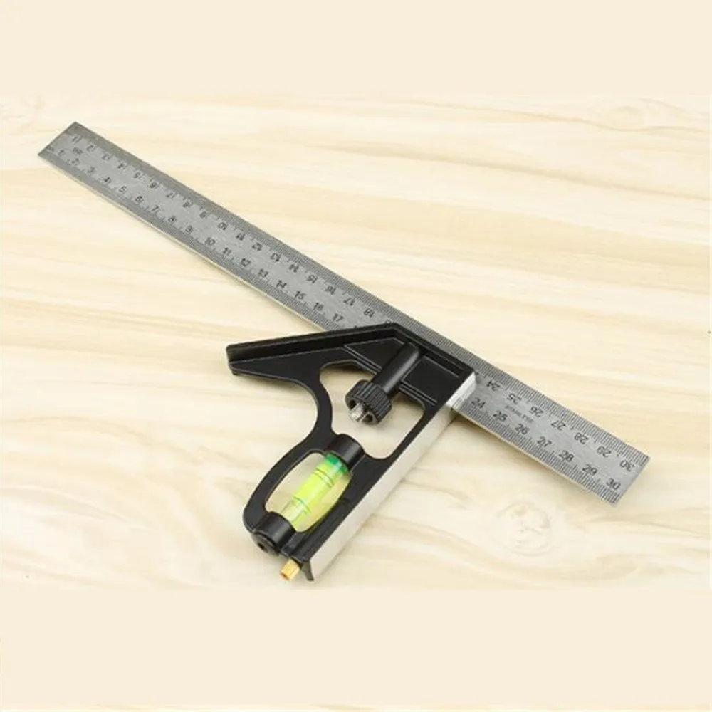 

Woodworking Multi-function Movable Square High-precision Stainless Steel Universal Angle Ruler Universal Level
