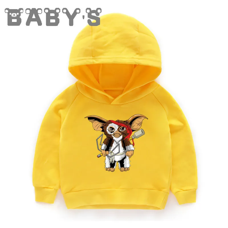 Children Hooded Hoodies Kids Cute Gremlins Gizmo Cartoon Funny Sweatshirts Baby Pullover Tops Girls Boys Autumn Clothes,KMT5170