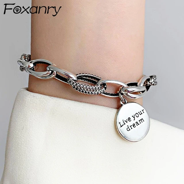 Thick charm bracelet online