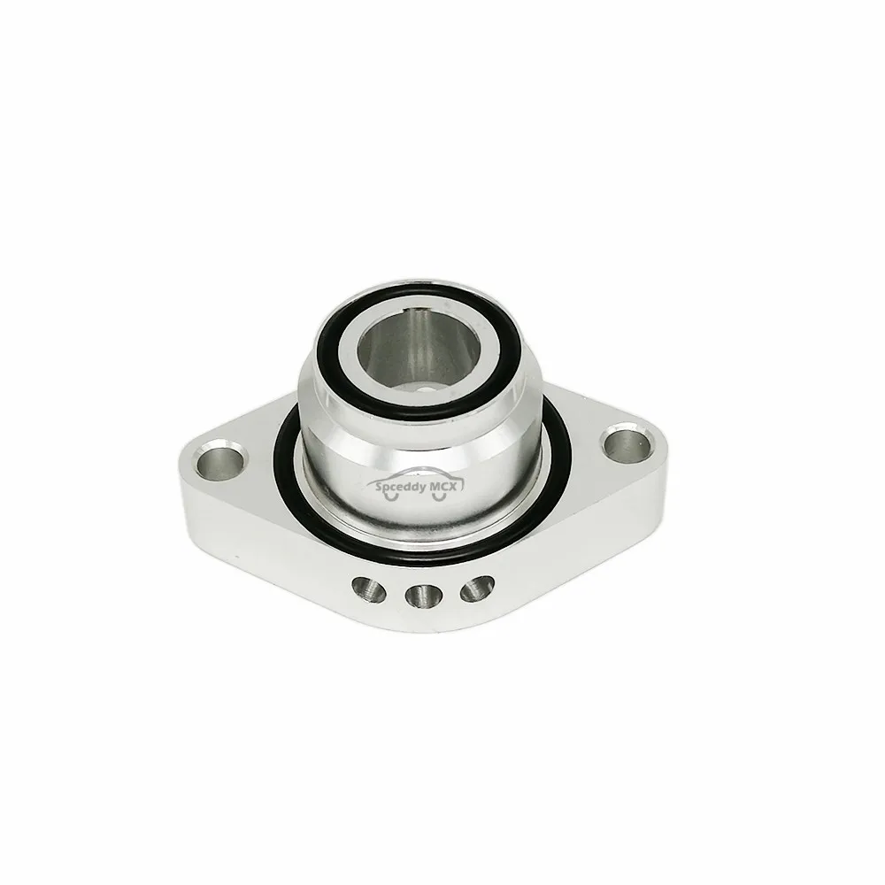 SPCEDDY Turbo Blow Off Valve Adapter For 1.4 TSi VW Audi Seat Skoda Golf MK5 MK6 Scirocco Dump Valve Parts Silver