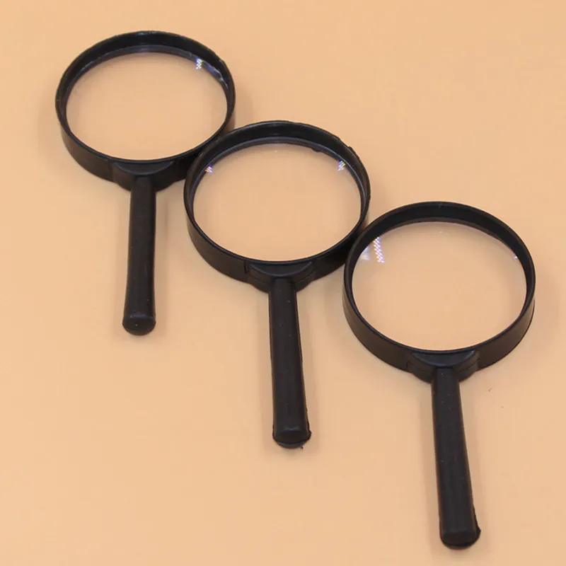 Strumento di manutenzione ausiliaria di ispezione dei gioielli di ispezione dello specchio di lettura della lente d'ingrandimento 5x tenuto in mano 60mm