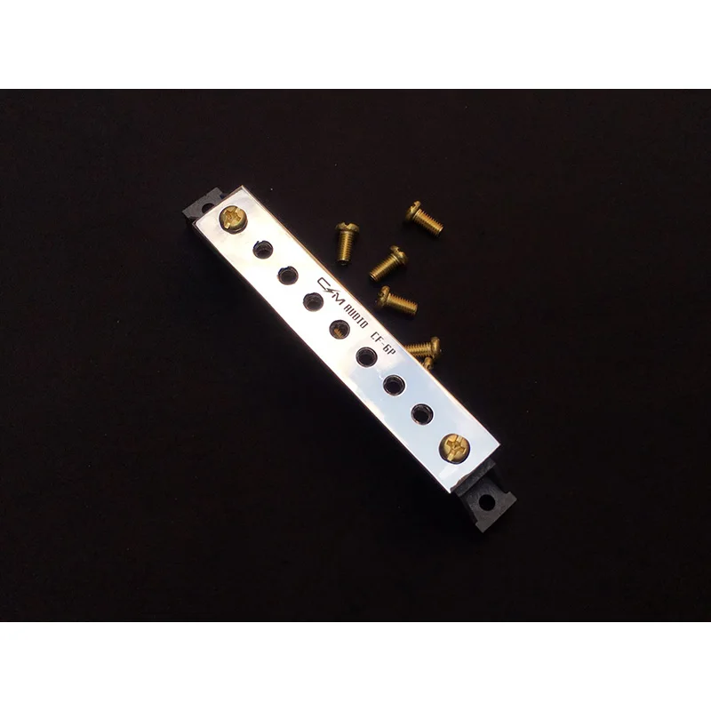 ハイファイオーディオ6p 10 1080p 16 40p穴デュアル2中立アース線行ホルダーゴールド/ロジウムメッキコネクタバー端子ブロック196度