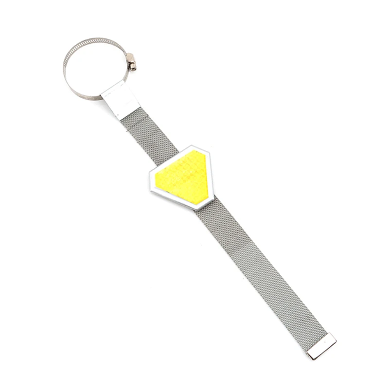 Yellow Car Metal Static Electricity Wwith Car Warning Reflective Triangle Electrostatic Strip