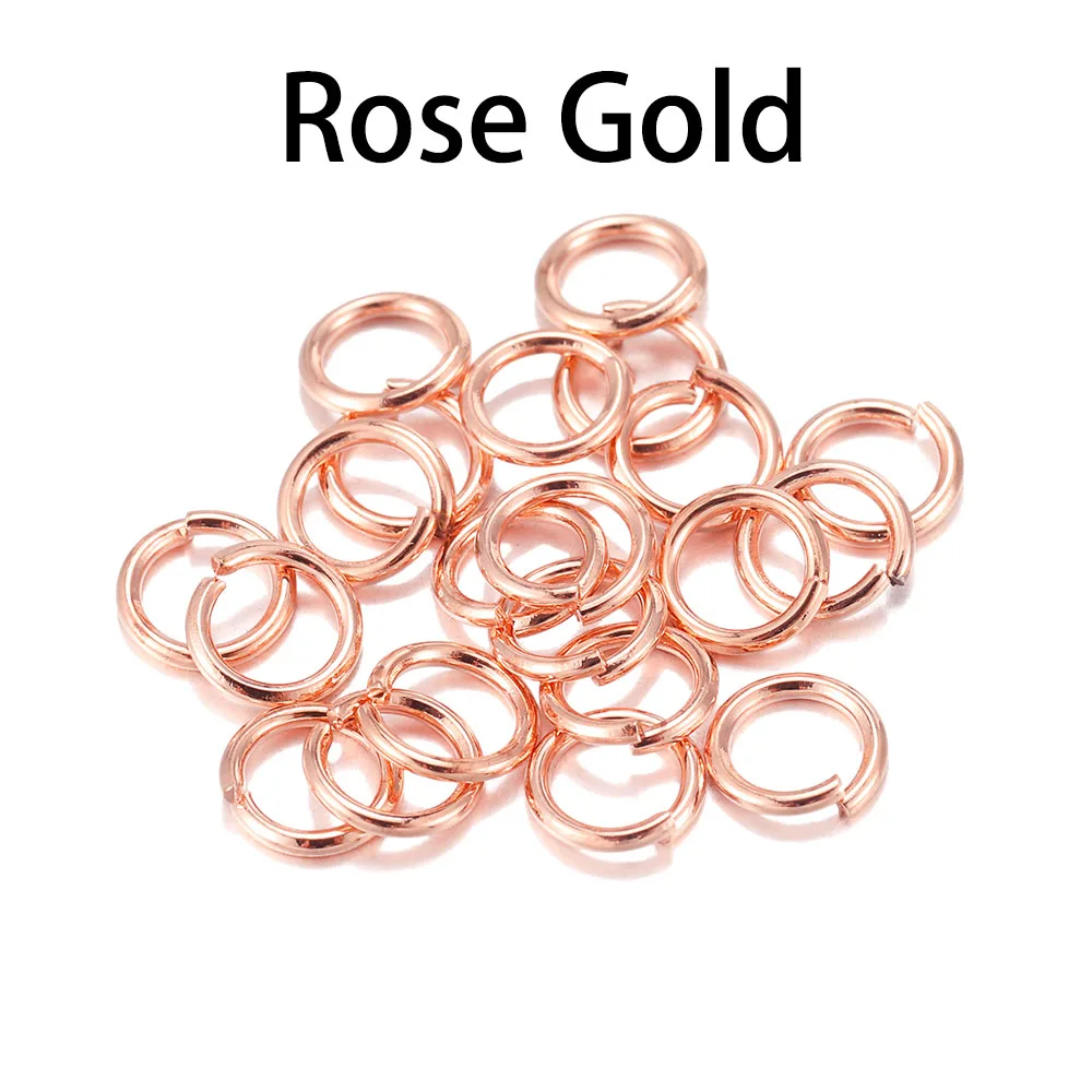 50-200 Stks/partij 3-20 Mm Jump Ringen Split Ringen Connectoren Voor Diy Sieraden Vinden Accessoires Groothandel Benodigdheden