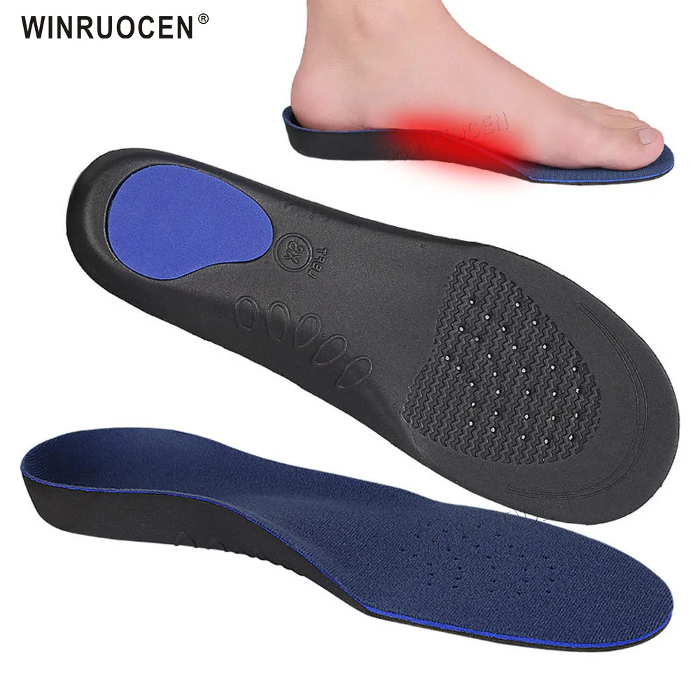 

Sports Arch Support Orthotic Insoles for High Quality EVA 3D Comfortable Plush Cloth Flat Feet Orthopedic Insoles Foot Pad