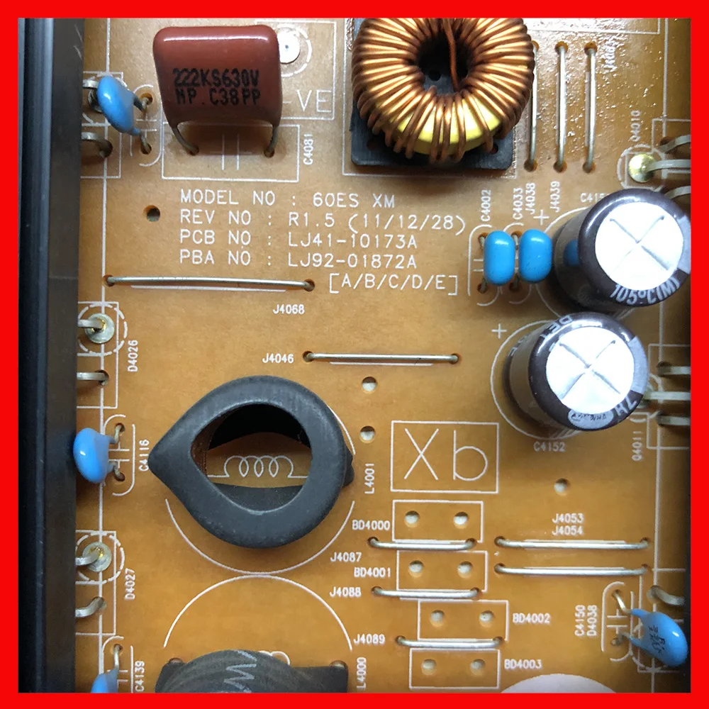 Plasma Board PS60E8000GJ  LJ41-10173A LJ92-01872A 100% Original Power Supply Card For TV Power Board For Plasma TV