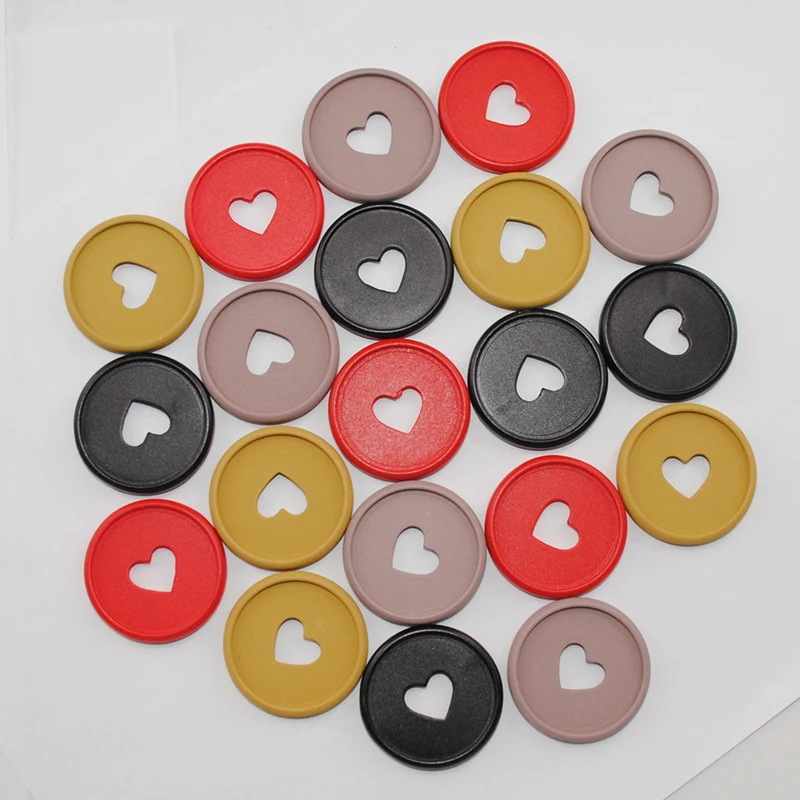 20pcs Matte Planner Mushroom Binding Discs Scrapbook Accessories Mushroom Hole Binder Notebook Binder Ring Planner Ring Binder