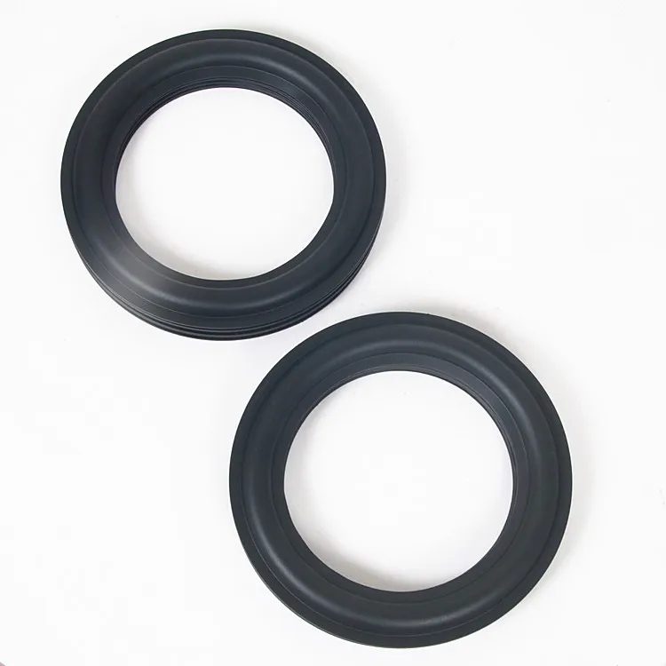 Altavoz Subwoofer de 7 pulgadas, piezas de reparación de altavoz envolvente de goma, borde de goma de 166mm, anillo plegable, nuevo en venta, 2 uds.