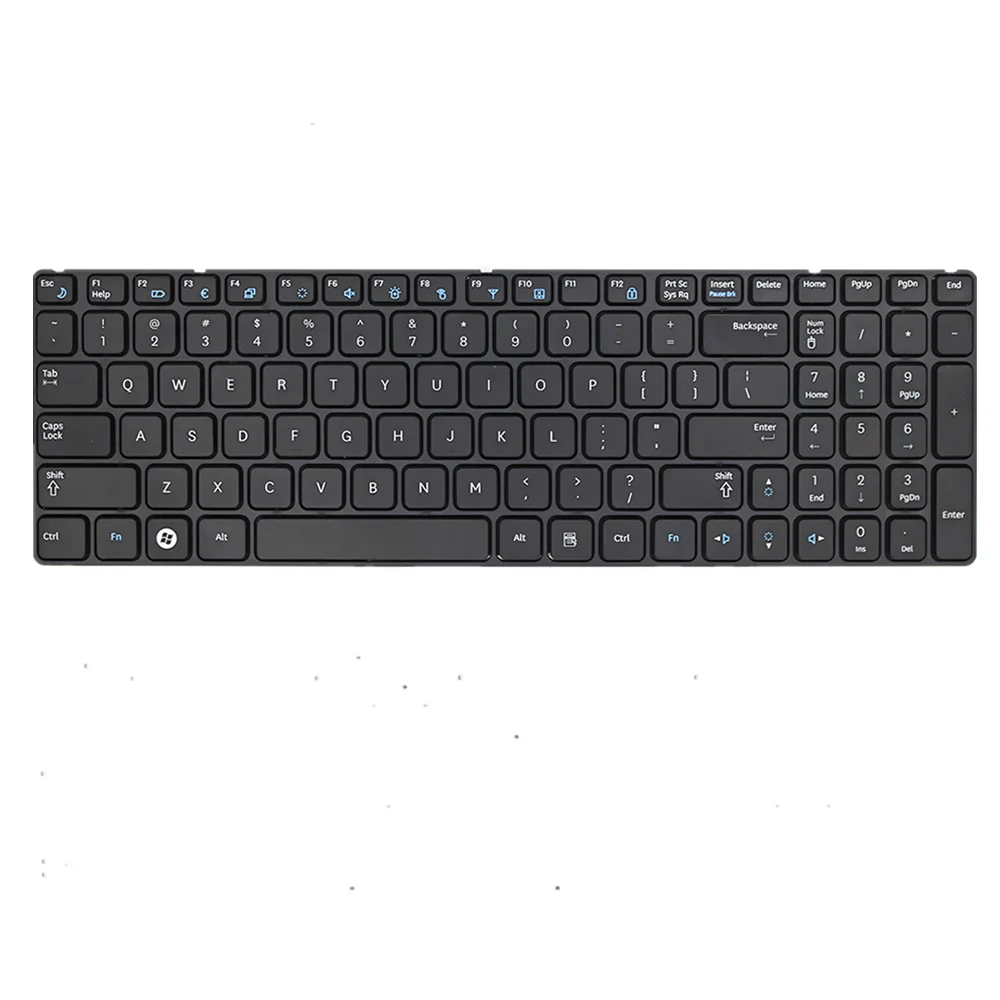 

Laptop Keyboard For Samsung NP-R580 R590 R578 Black US United States Edition