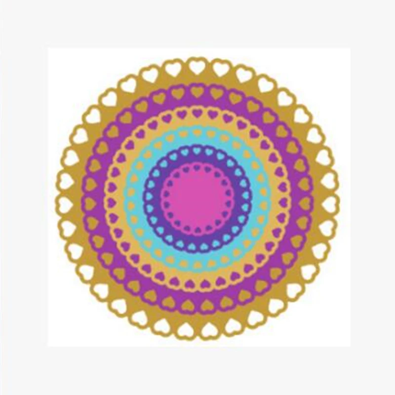 YINISE Rectangle FRAME Metal Cutting Dies For Scrapbooking Stencils DIY Album Paper Cards Decoration Embossing Folder Die Cuts image 2