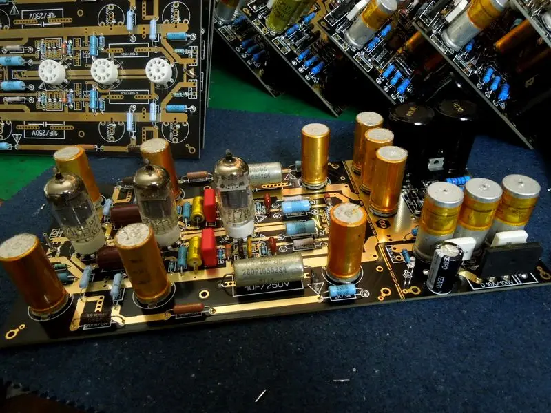 EAR834 MM RIAA Tube Phono Amplifier Stereo AMP LP Turntable Pre-Amp DIY Board