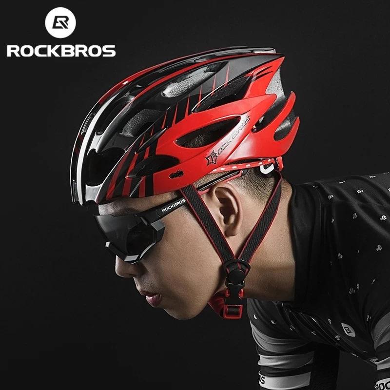 

ROCKBROS Bicycle Helmet MTB Road Bike Helmet Ultralight Integrally-molded Head Protection Cap Cycling Helmet Bike Hat