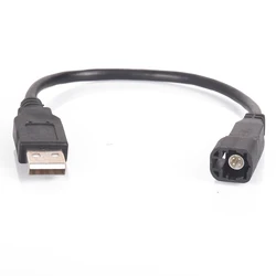 Autoradio-USB-Schnittstellen-Stecker-Transferkabel für VW RCD510 RCD300 CD 4-poliger Wechsleranschluss auf Standard-USB-Anschlussbuchse für Skoda