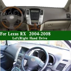 For Lexus RX 330 300 350 400h U3 MCU35/38 2004-2008 Dashmat Dashboard Cover Sunscreen Insulation Pad Anti-Dirt Proof Dash Mat