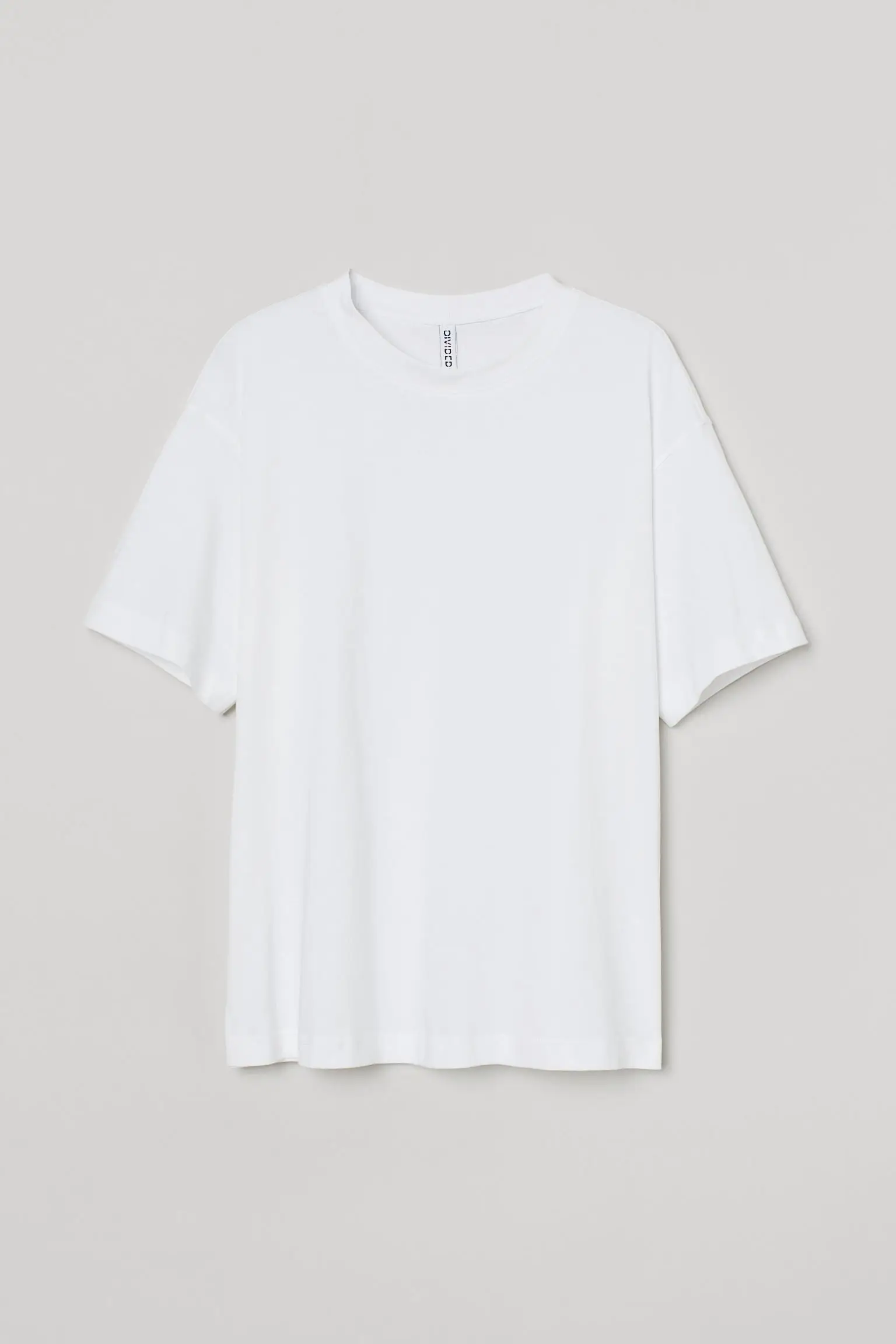 Murat 1 2021 White Men Cotton Short sleeve Plain crew neck T-shirt spring summer oversize soft fashion casual pockets