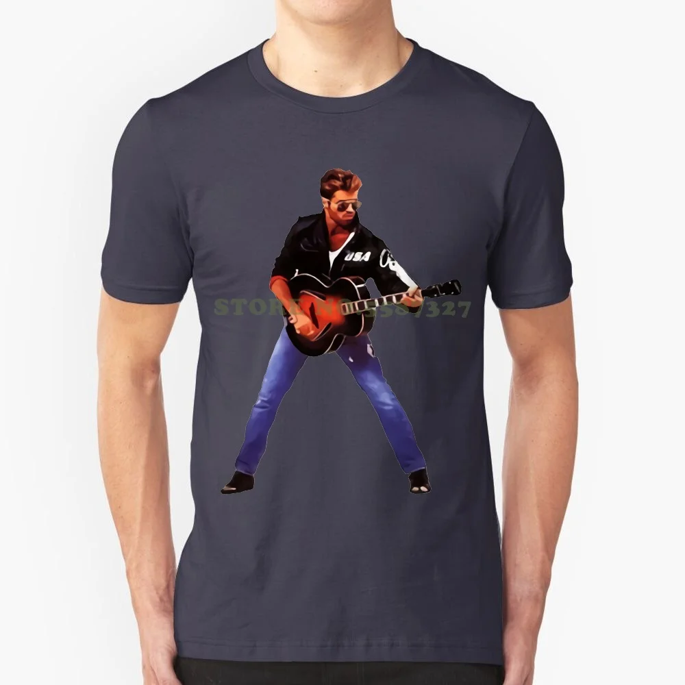 George Michael 'faith' Dance Ladies Quality Tees , Many Colors & Styles Novelty Tops Tees