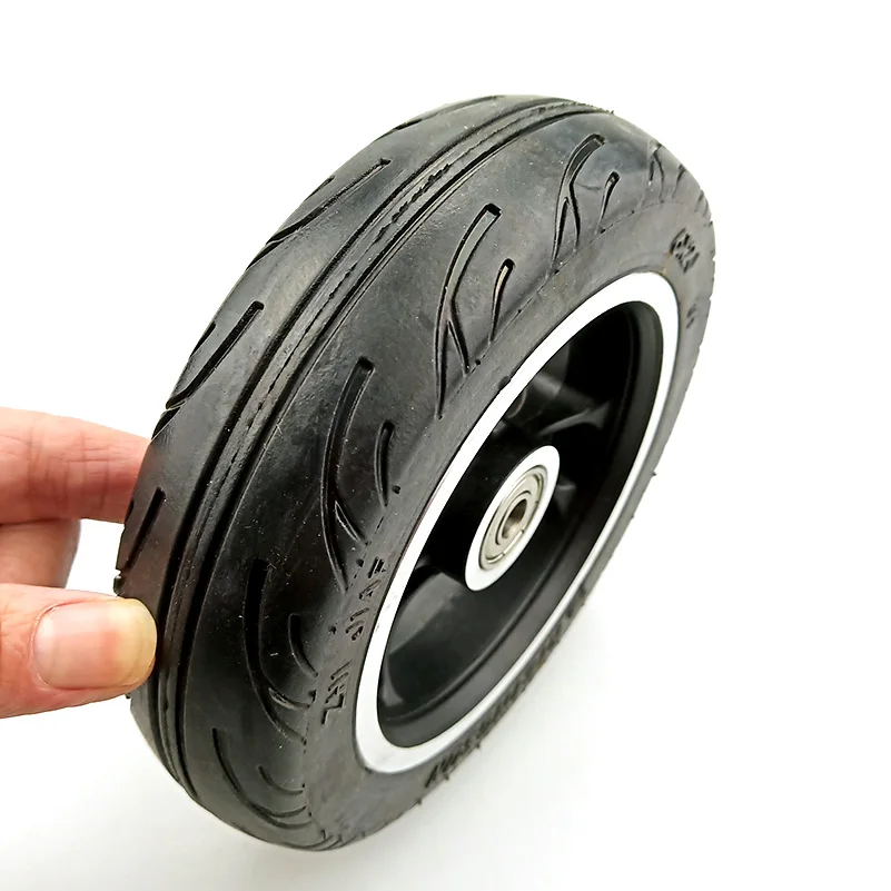 high-quality NEW High Quality 6X2 Solid Tires with Hub Set - 6 Inch Durable Tires Suitable for Scooters rubber tire