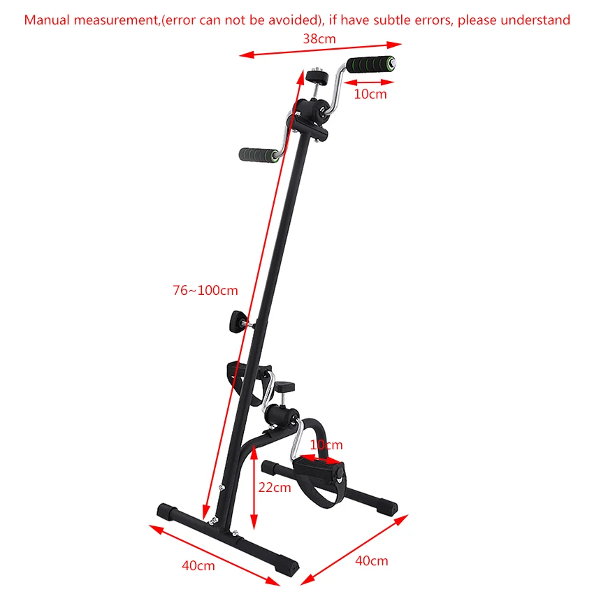 Indoor Mini Fitness Exercise Bike Treadmill Vertical Rehabilitation Bicycle Handrail Cycling Stepper Leg Pedal Trainer CJ-LK-024