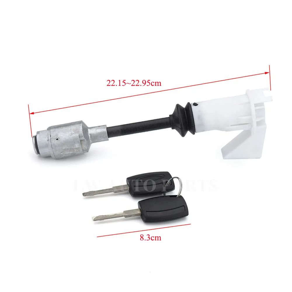 4556337 3M5AR16B970AD New For Ford Focus C-MAX 2003-2007 1 Set Bonnet Release Lock Latch with 2 Keys Repair Kits Car Accessories