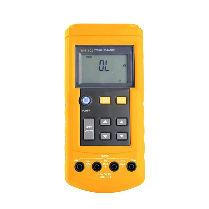 Tester del Tester del calibratore di processo del segnale di temperatura RTD digitale YHS501