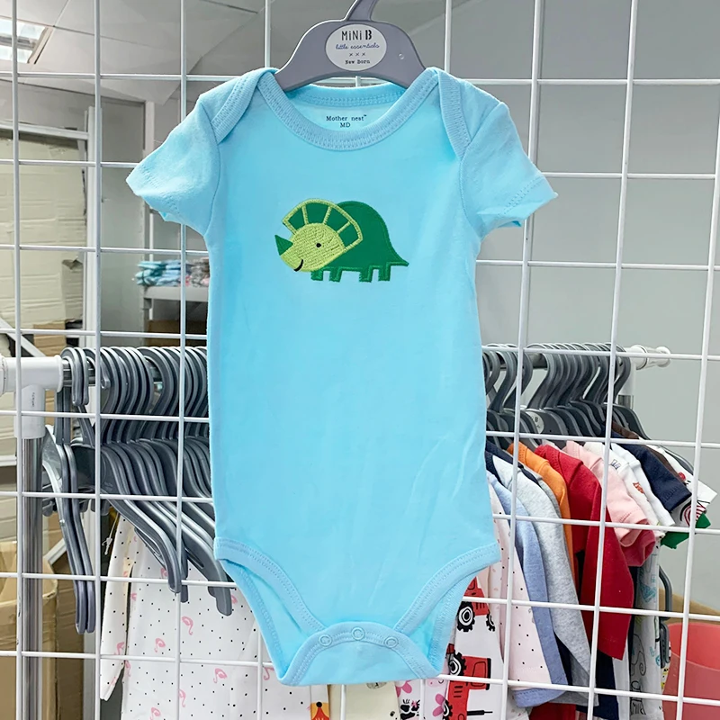 Newborn bodysuit baby babies bebes clothes short sleeve cotton printing infant clothing 1pcs 0-12 Months