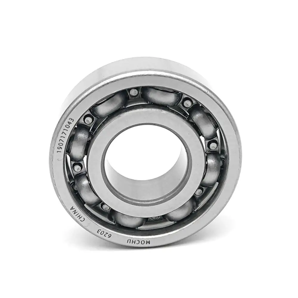 1pcs 6203 17X40X12 P5 ABEC-5 MOCHU Open Deep Groove Ball Bearings Single Row High Quality