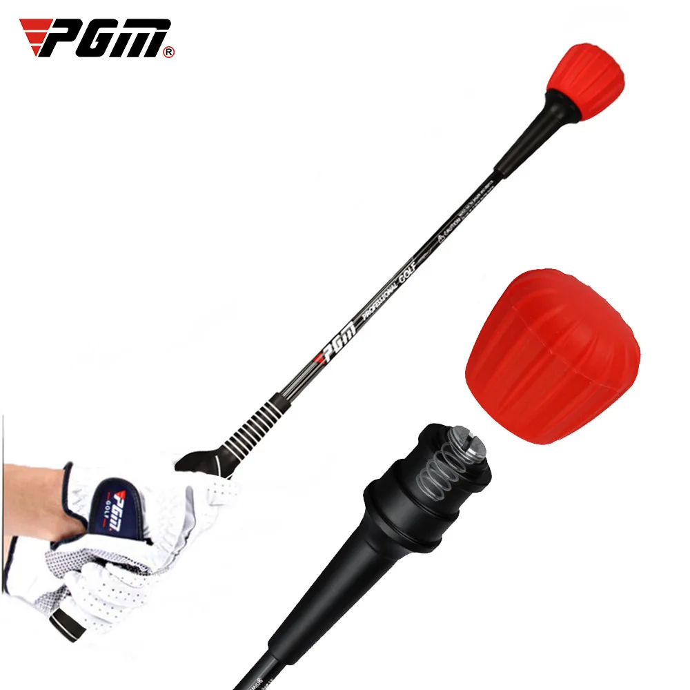 PGM Golf Swing Training Club Beginner Correcpose Posture Trainer Adjustable Sound Silicone Simulator Teaching Wand Stick HGB009