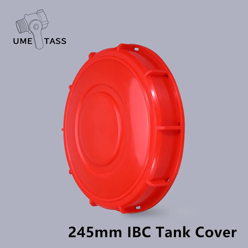 High quality IBC Tote Tank Cover Lid 245mm red Cap for garden tank hot sale