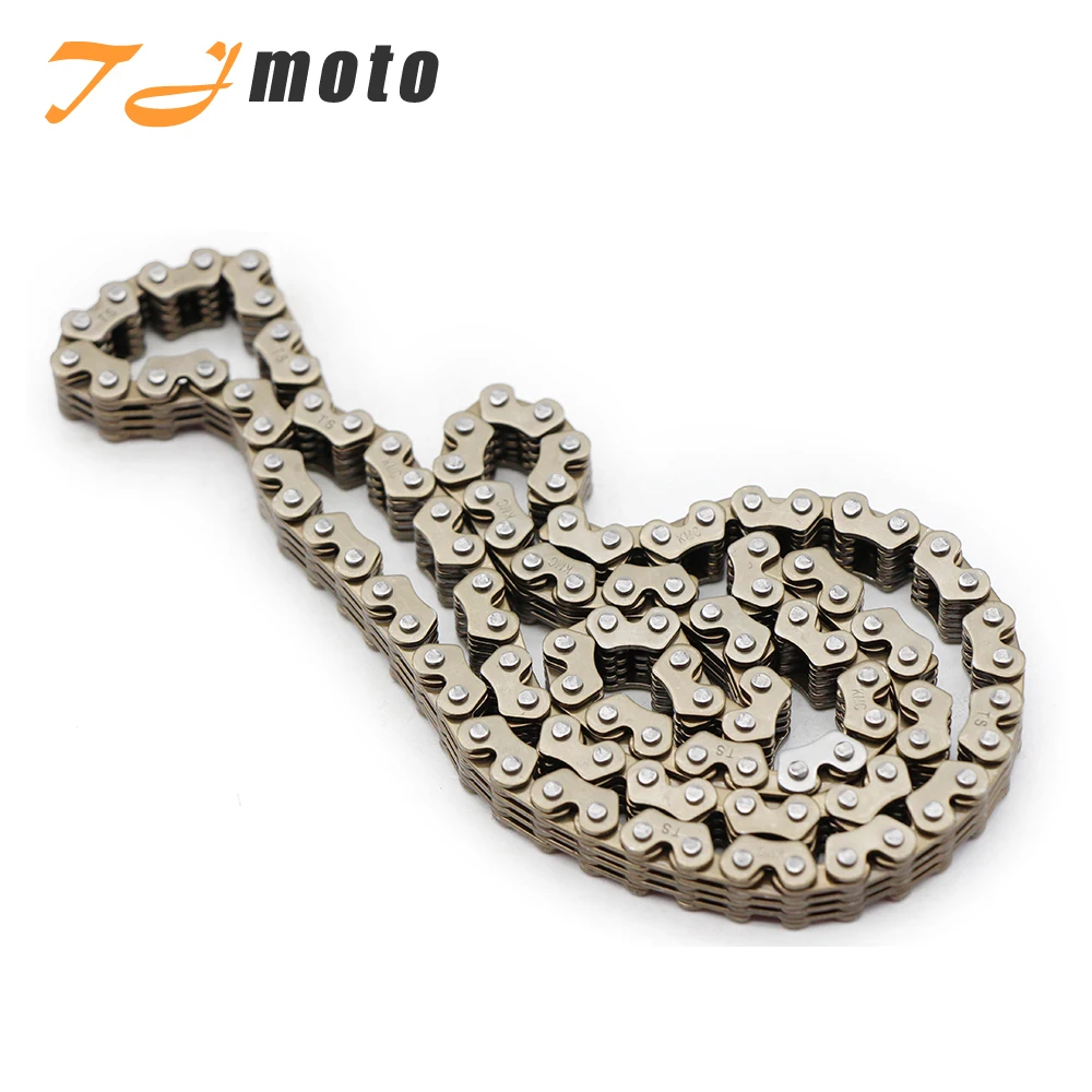 Motorcycle Camshaft Cam Timing Chain For Honda 14401-KRN-A41 CRF250R 2010-2017 For Suzuki 12760-44B00-106 DR750 DR800