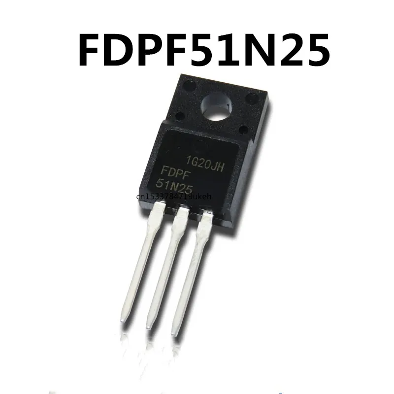 

Original 5pcs/ FDPF51N25 TO-220F 28A 250V