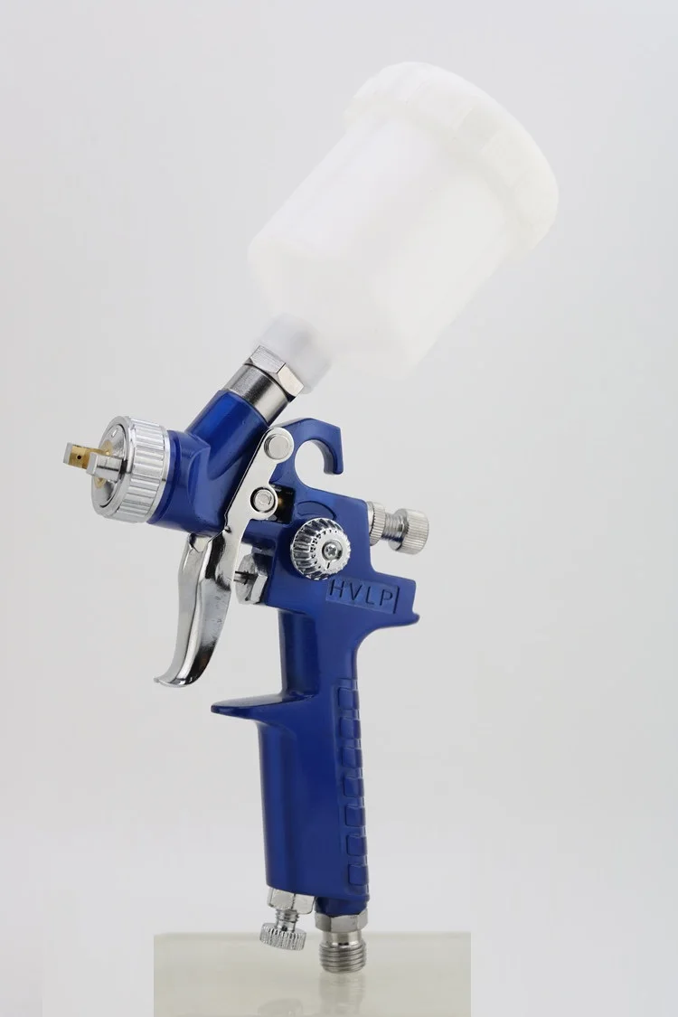 H-2000 Mini Spray Paint Gun 0.8mm/1.0mm for Furniture Woodworking Carpentry Spot Repair Low Price Small Air Sprayer Pistol