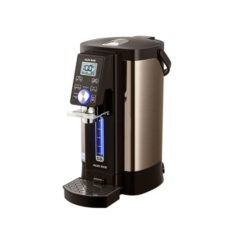 Bouilloire électrique portable pour la maison, bouillotte automatique, isolation thermique intelligente, distributeur d'eau, 5L, 220V