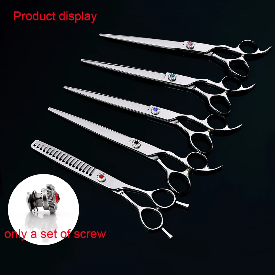 Haircut Scissor Parts Screws 10 sets/lot Full Set Of Hairdresser Barber Accessories Of Screws Tornillo De Rodamiento Vis Palier