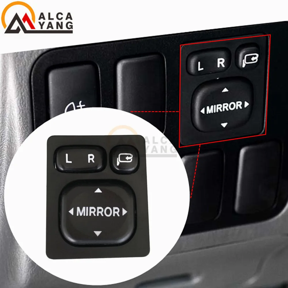 

Rear View Power Mirror Switch Folding Power Mirror Switch For Toyota Scion Rav4 Vios Camry 84872-52030 84870-34010