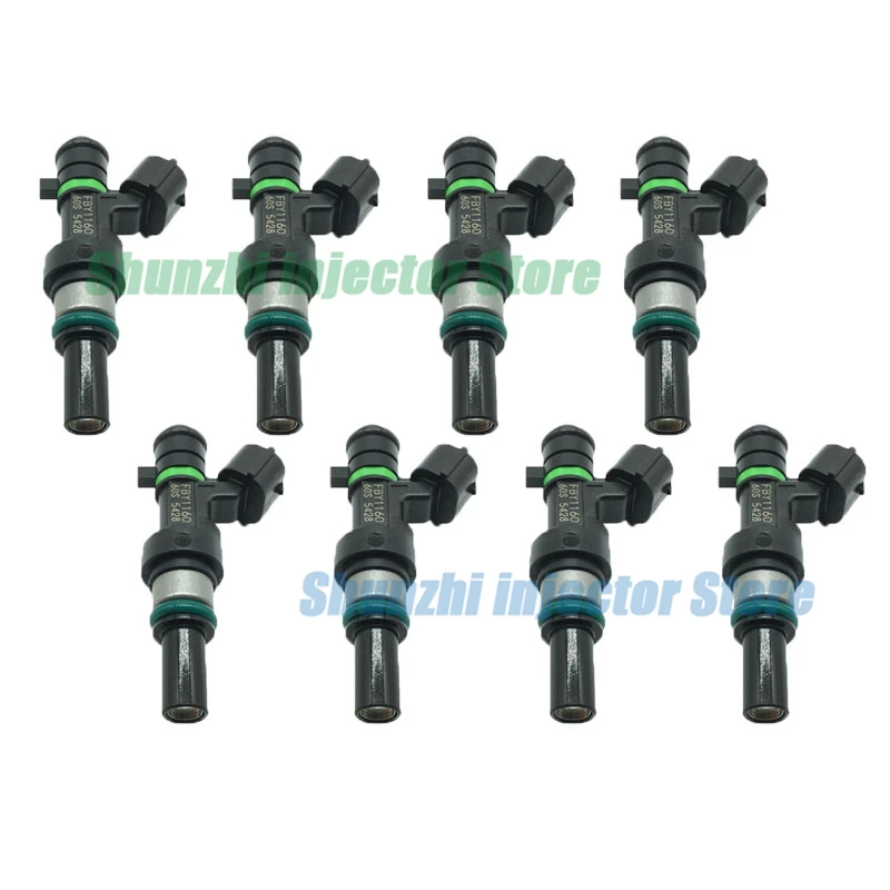 8pcs Fuel Injector Nozzle For Nissan Versa Tiida MARCH III (K12) HR16DE 1.6L OEM 16600ED000 16600-ED000 FYB1160