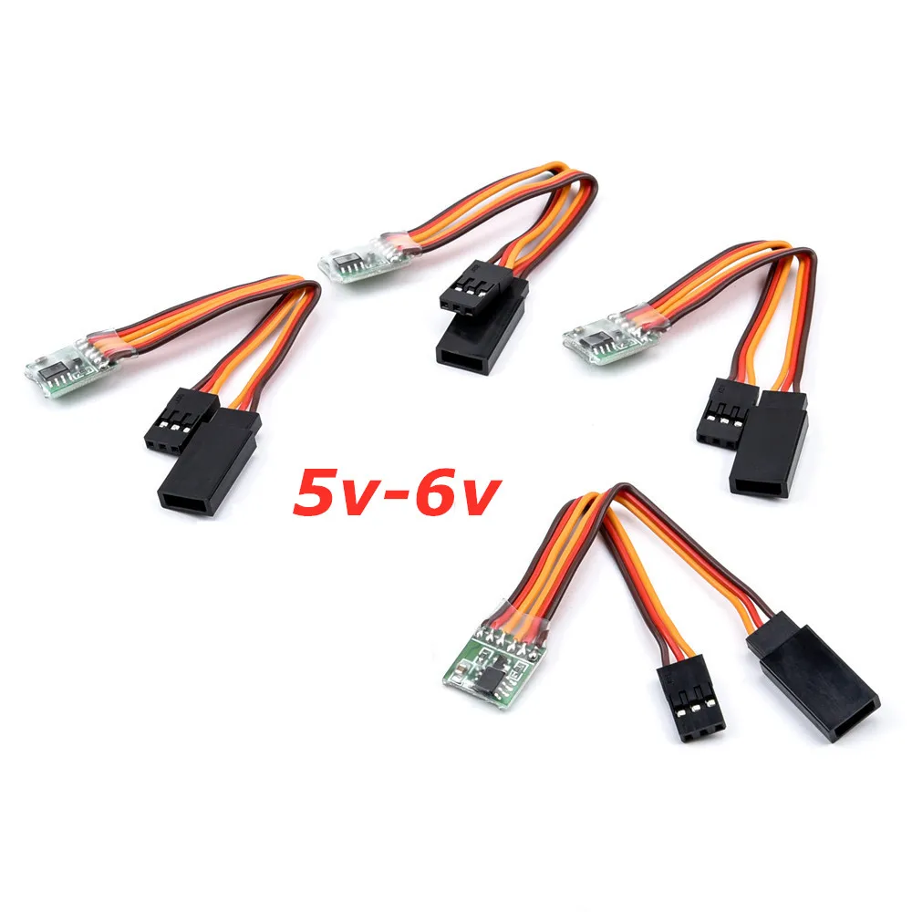 5~6V / 3.6V~24V Universal Servo Signal Reverser For Rc Servo For JR Futaba Aeroplane V-Tail