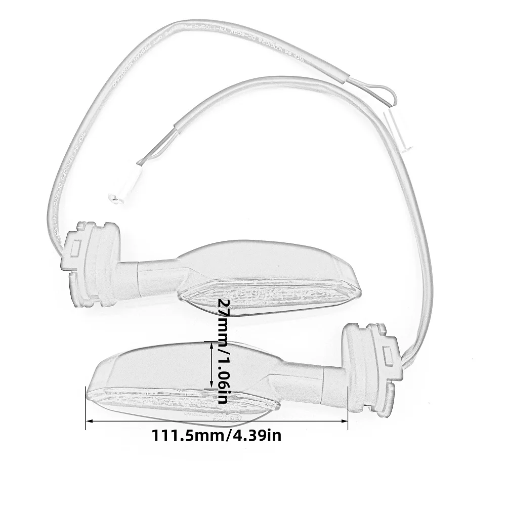 Motorcycle LED Turn Signal Light Front or Rear Indicator For YAMAHA MT-01 MT-25 MT-03 MT-07 MT-09 MT-10 MT09 MT07 Tracer Blinker