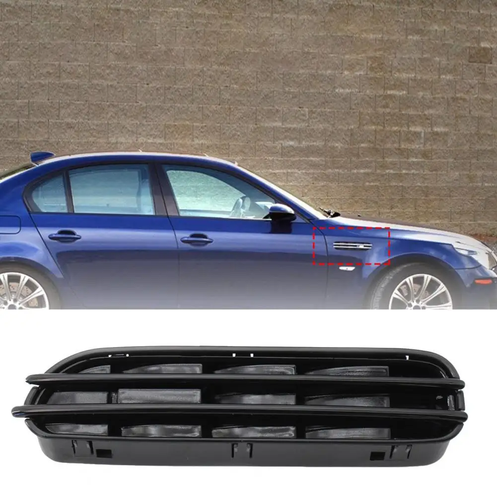 Modified Parts ABS Car Styling Side Fender Vent Grill  for BMW 5 Series M5 E39 E60 E61 1991-2010