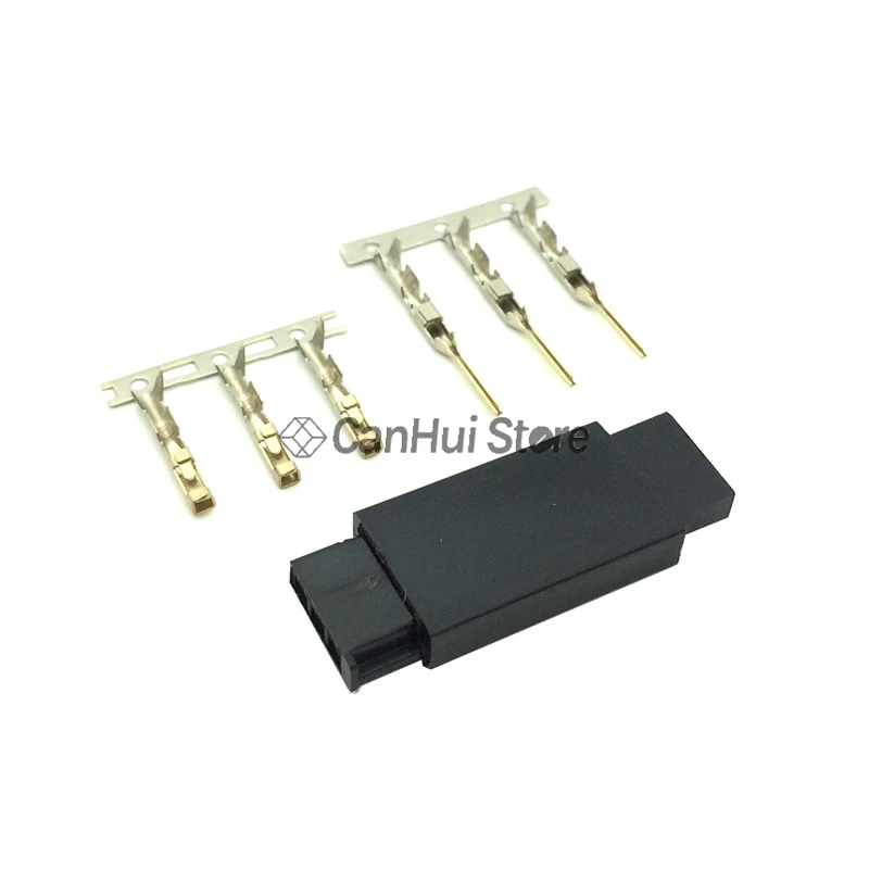 10 sets of Futaba / Jr plug of DuPont male and female 3P 2.54mm aviation model with gold / silver plated terminals