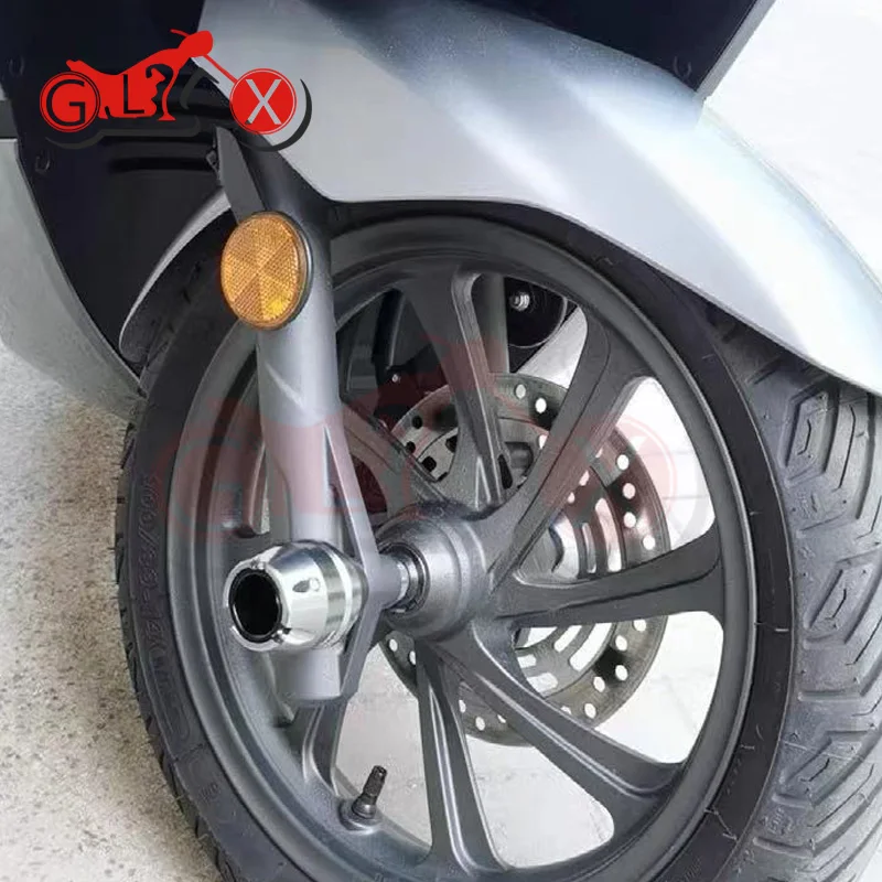 Motorcycle Accessories for Honda PCX150 PCX160 PCX125 PCX 160 125 150 Front Rear Wheel Axle Fork Crash Sliders Fall Protection