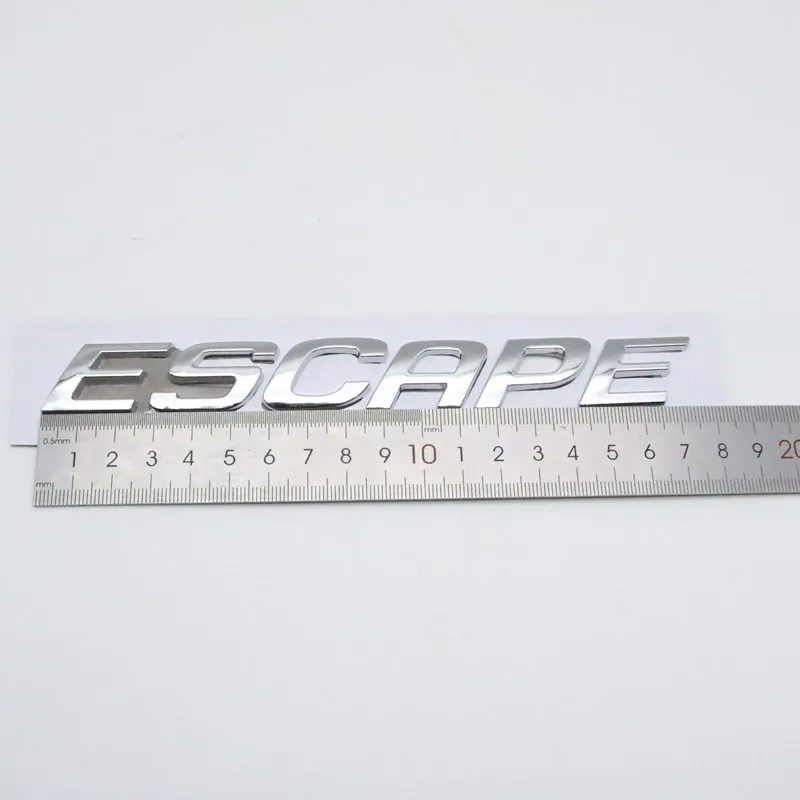 

For Escape Sticker Emblem Rear Trunk Letters Badge Decal Tailgate Logo